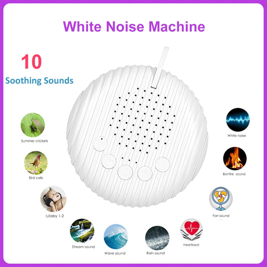 Machine de sommeil intelligente pour bébé - détecte les pleurs et diffuse des sons apaisants