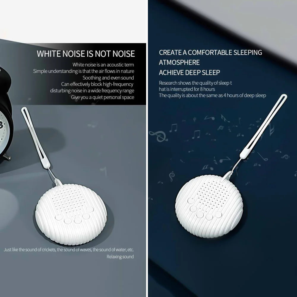 Machine de sommeil intelligente pour bébé - détecte les pleurs et diffuse des sons apaisants
