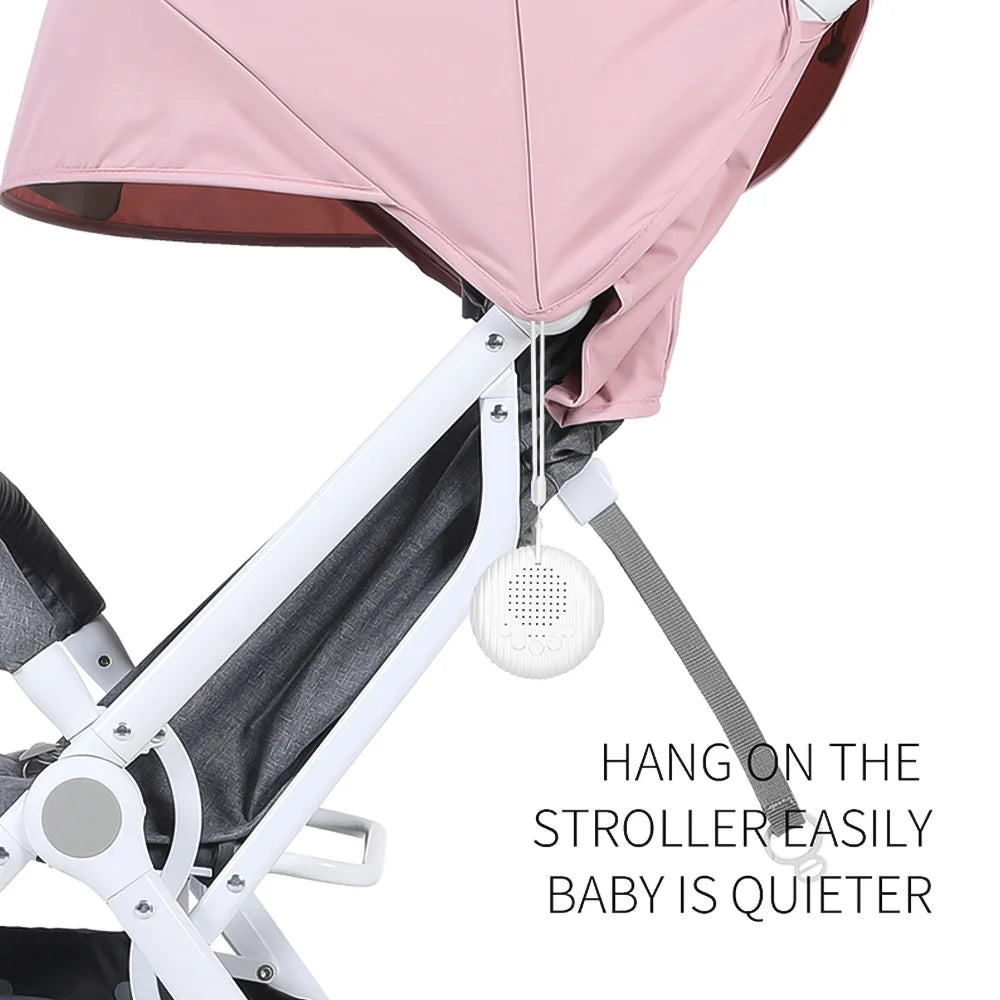 Machine de sommeil intelligente pour bébé - détecte les pleurs et diffuse des sons apaisants